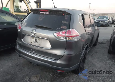 2016 Nissan Rogue S из США, поврежденный, VIN KNMAT2MT2GP733566